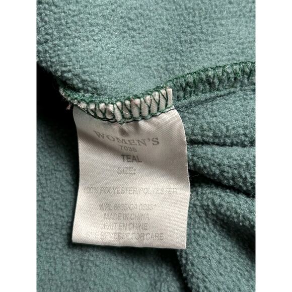 Woolrich Turtleneck Sweater Womens Size M Teal Long Sleeve Polyester - Picture 5 of 7